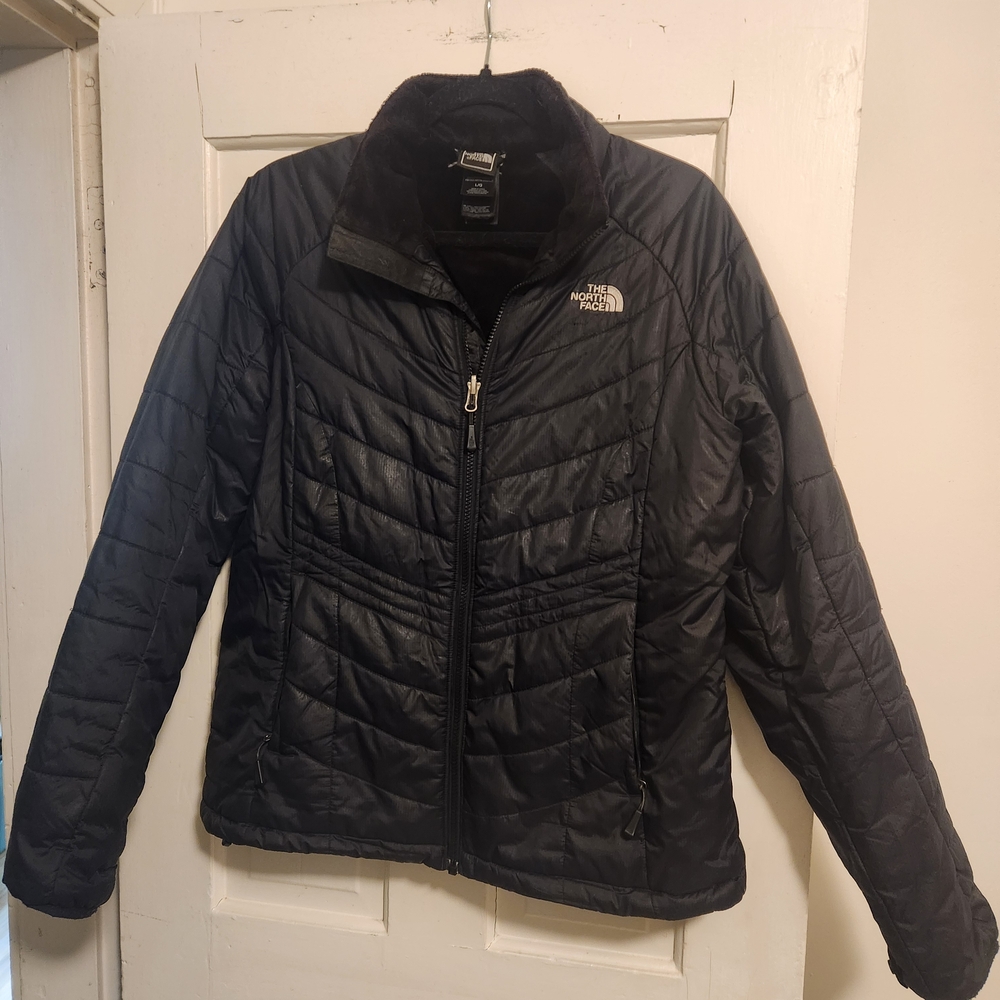 The North Face Women's Quilted Black Ski Jacket